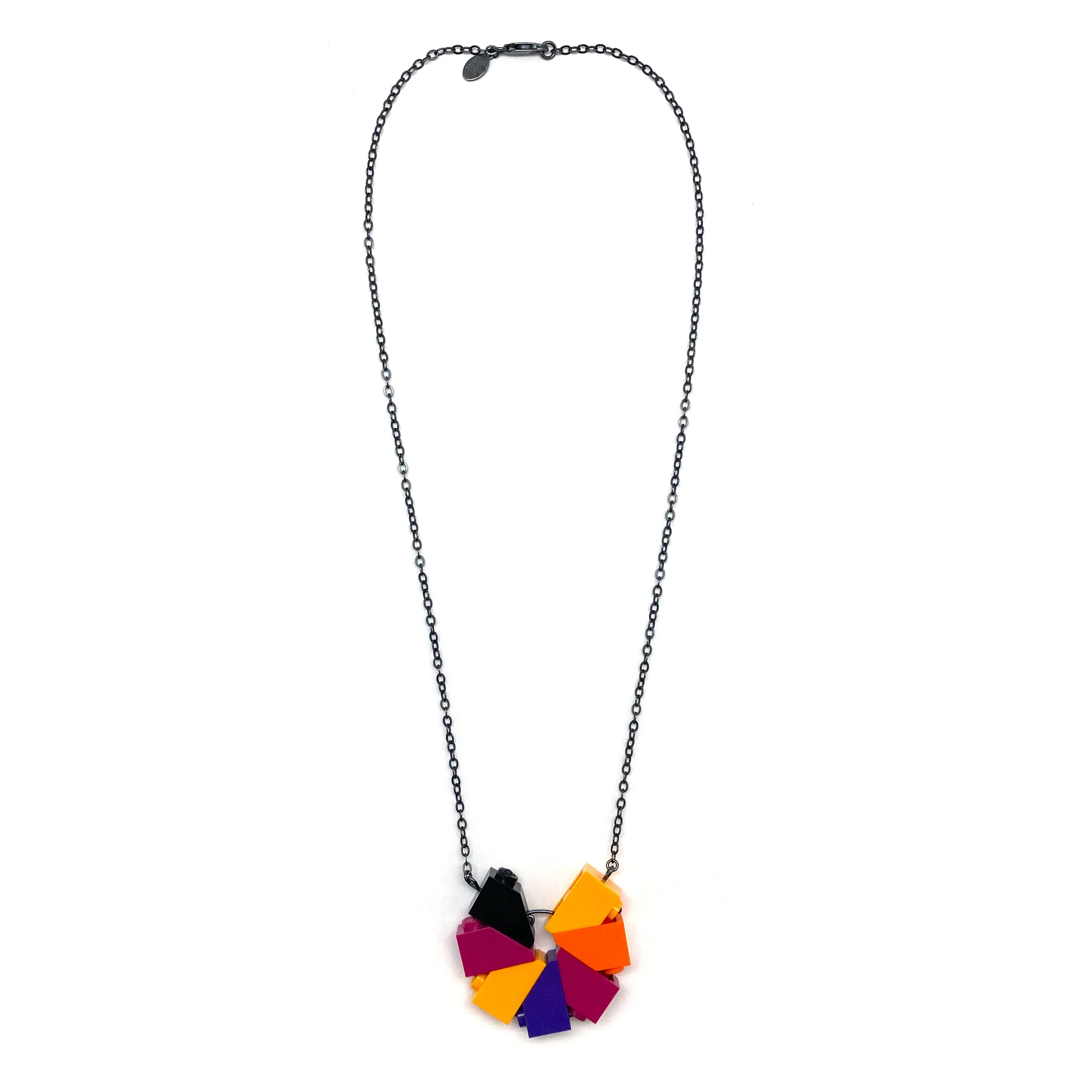 Tropic Nights Mini Pinwheel Necklace