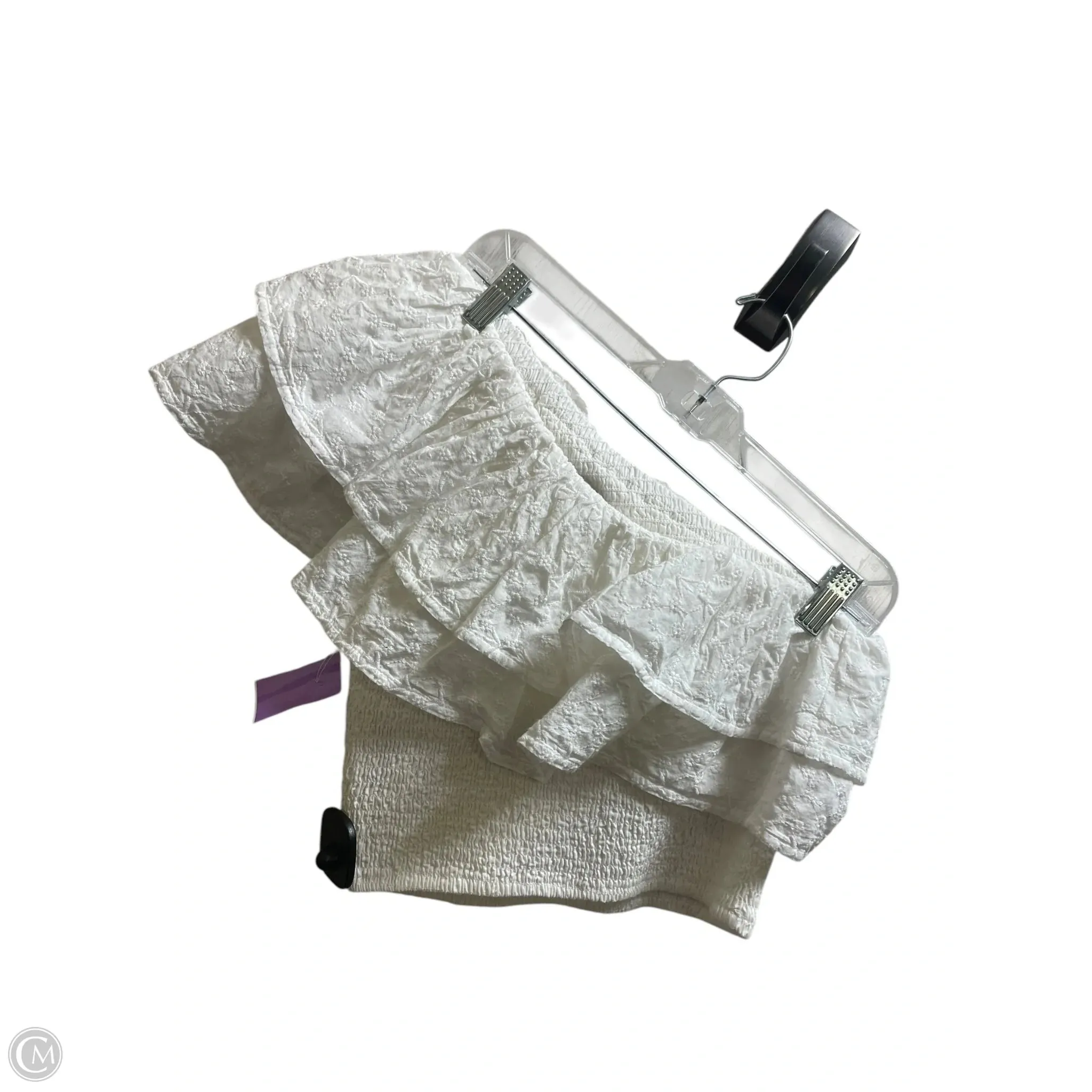 Tunic 3/4 Sleeve By Abercrombie And Fitch In White, Size: S