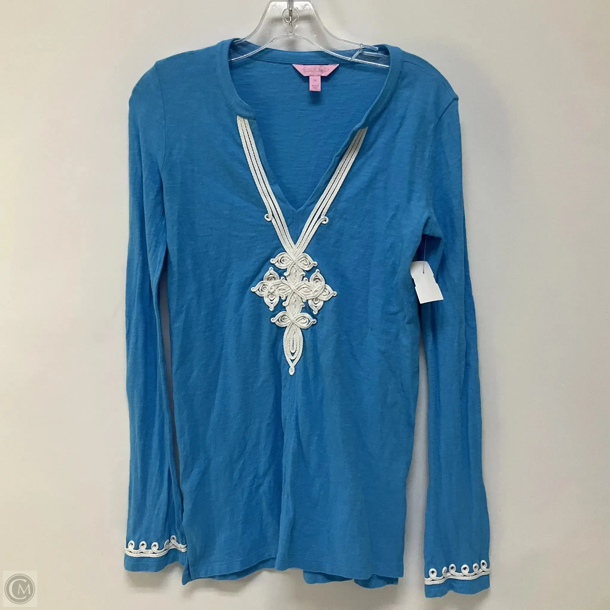 Tunic Designer By Lilly Pulitzer In Blue, Size: Xs