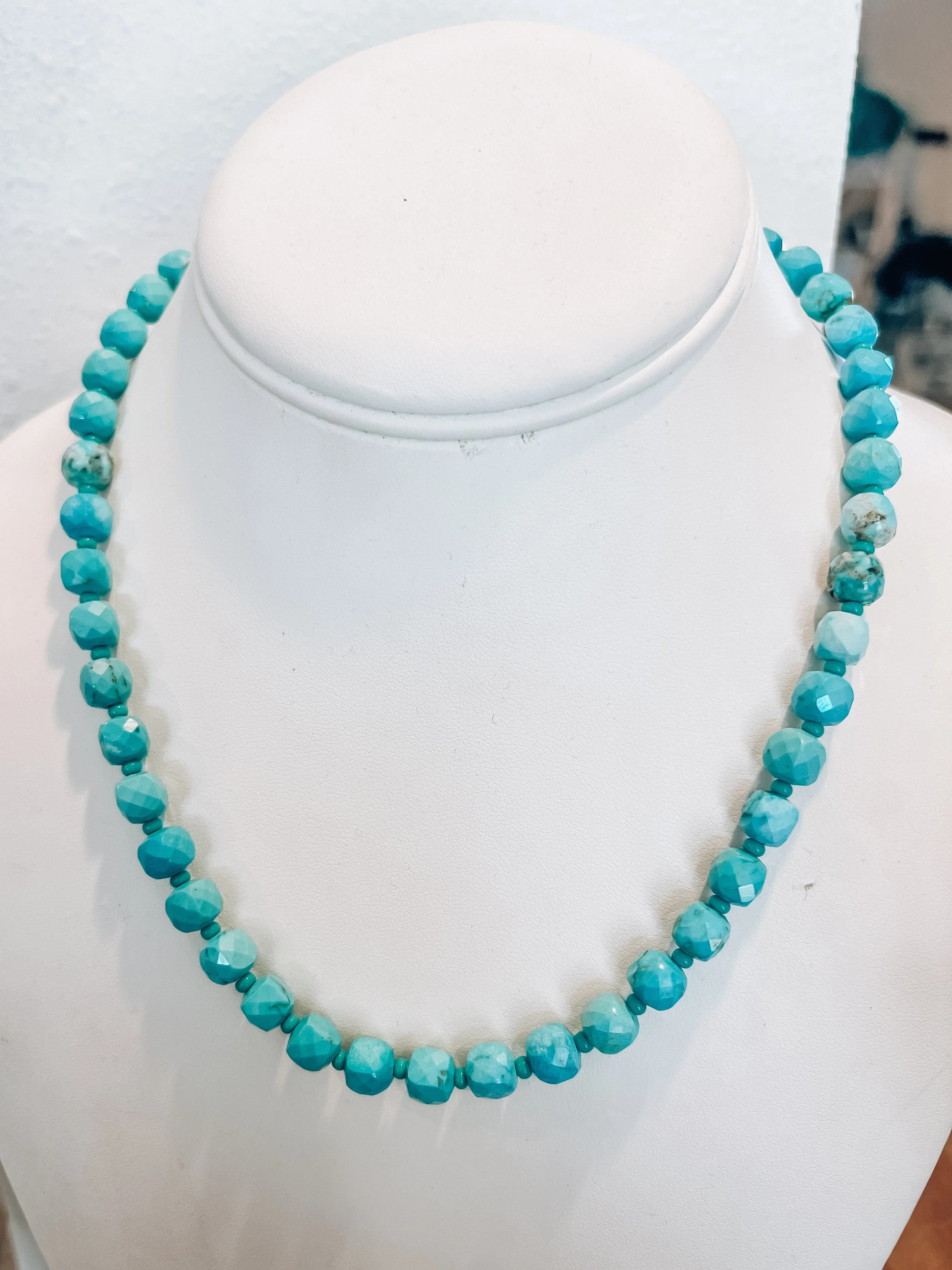 Turquoise Gemstone Necklace