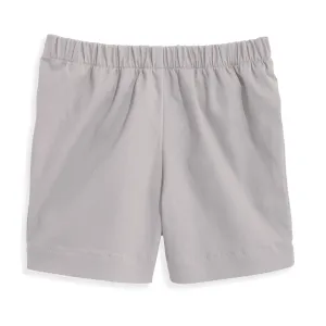Twill Boy's Play Short -- Pewter