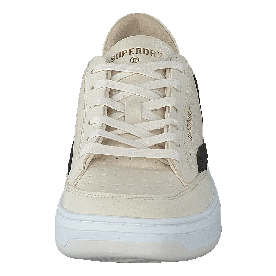 Vegan Basket Ov Low Trainer Oatmeal/vintage Black