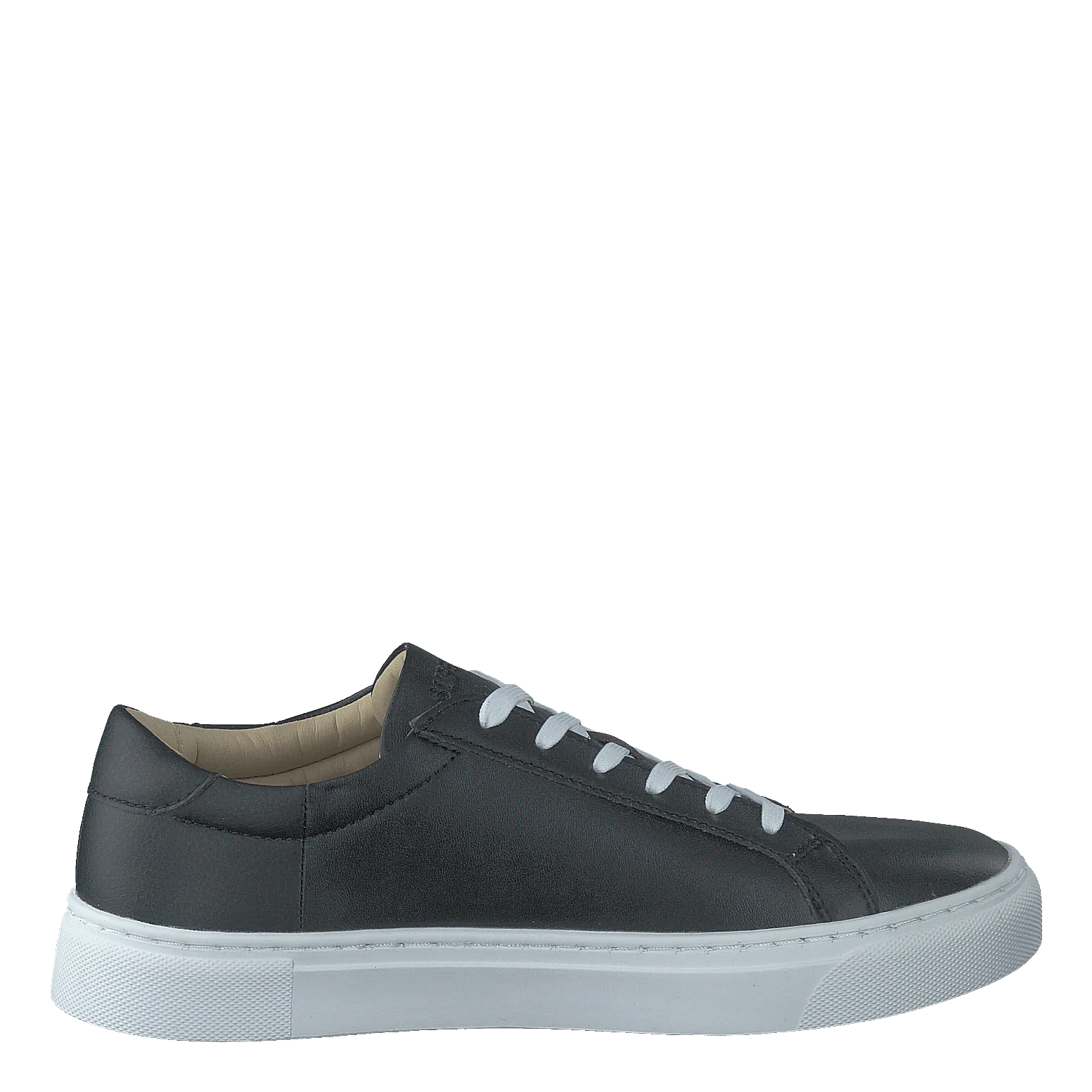 Vegan Retro Court Trainer Black