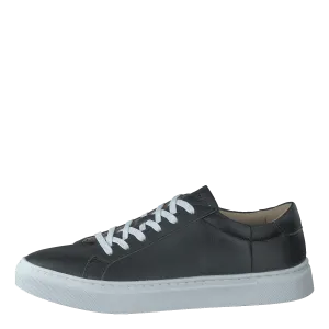 Vegan Retro Court Trainer Black