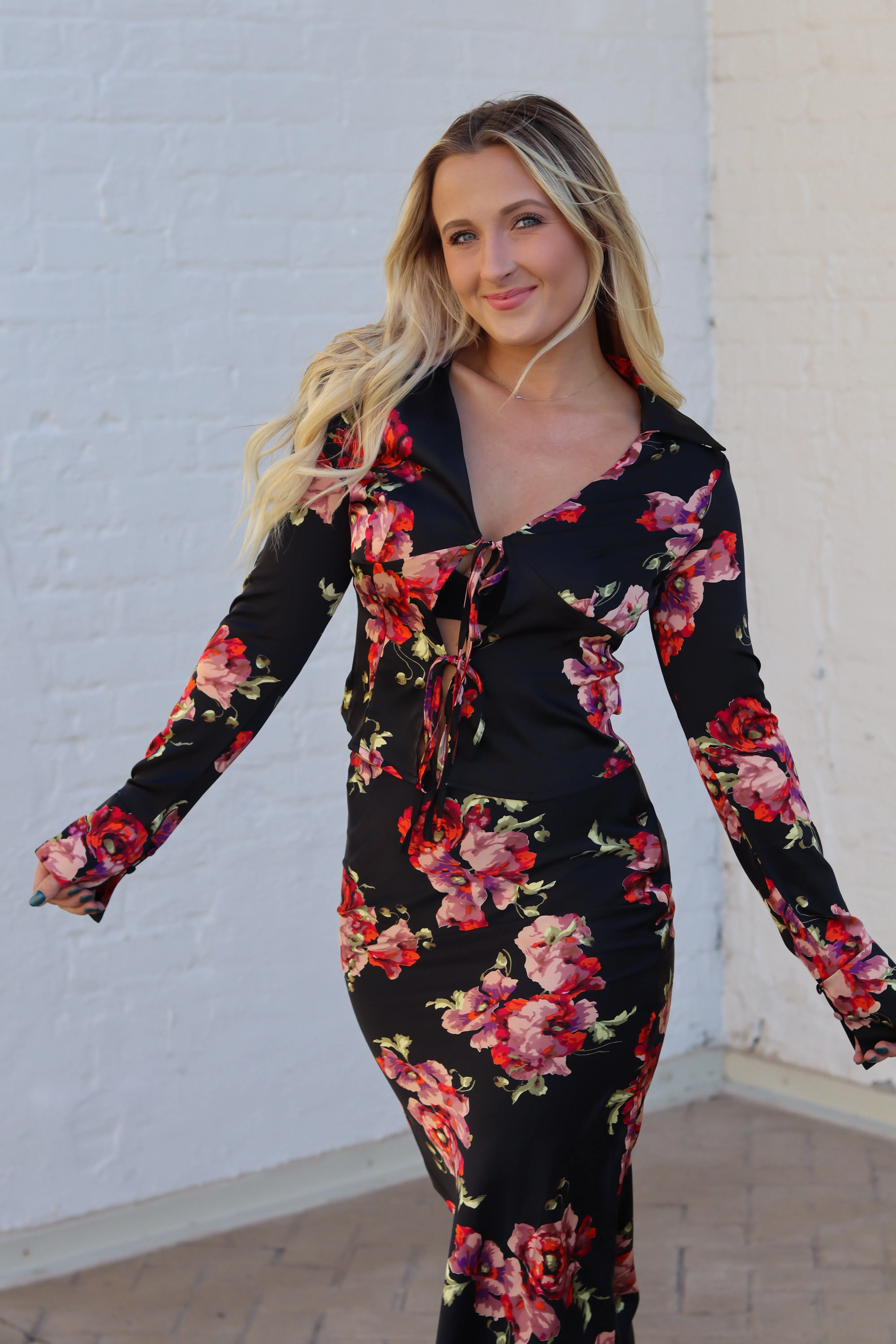 Veronica Floral Skirt