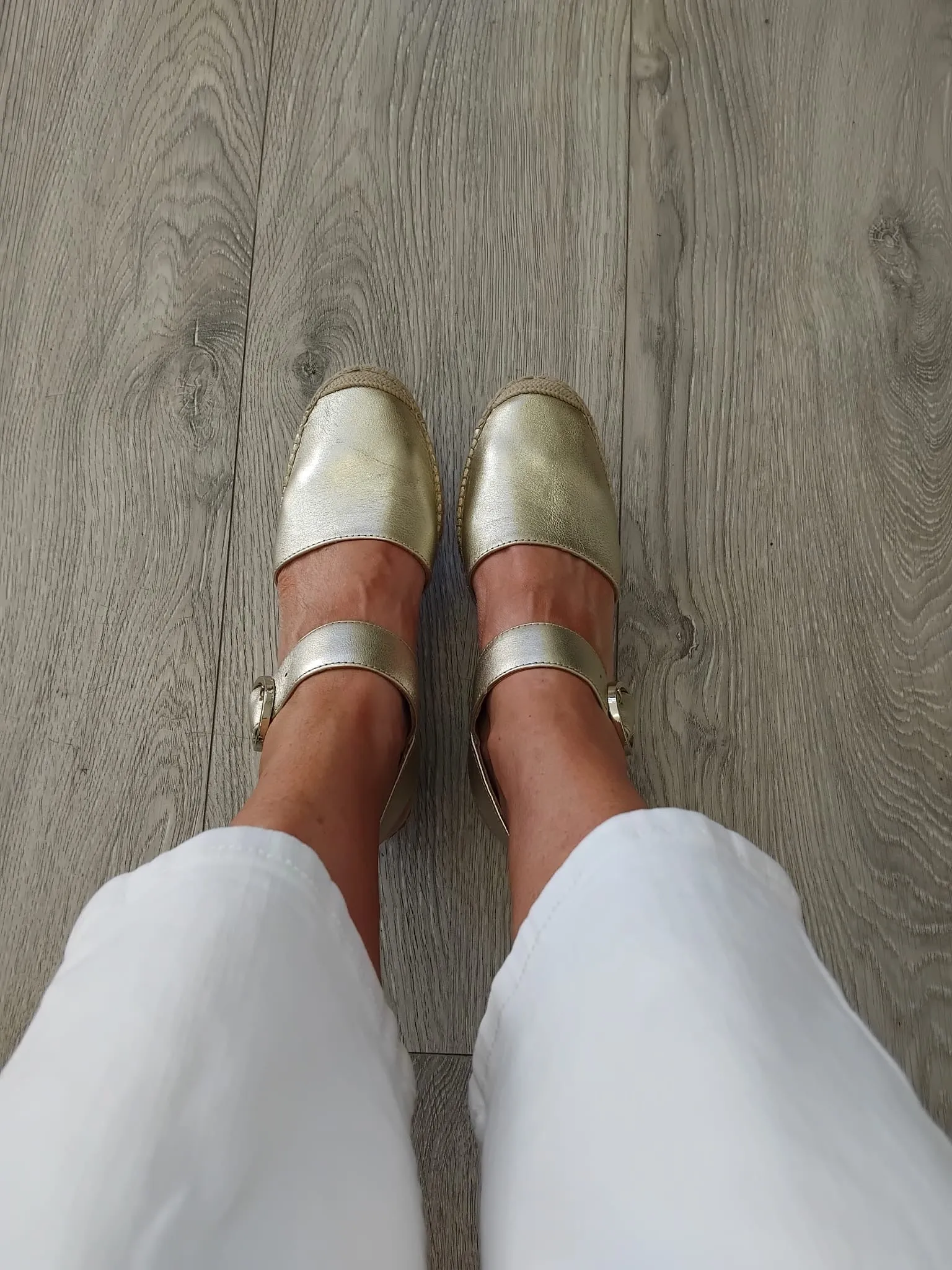 Viguera - 1922 Gold Buckle Espadrille