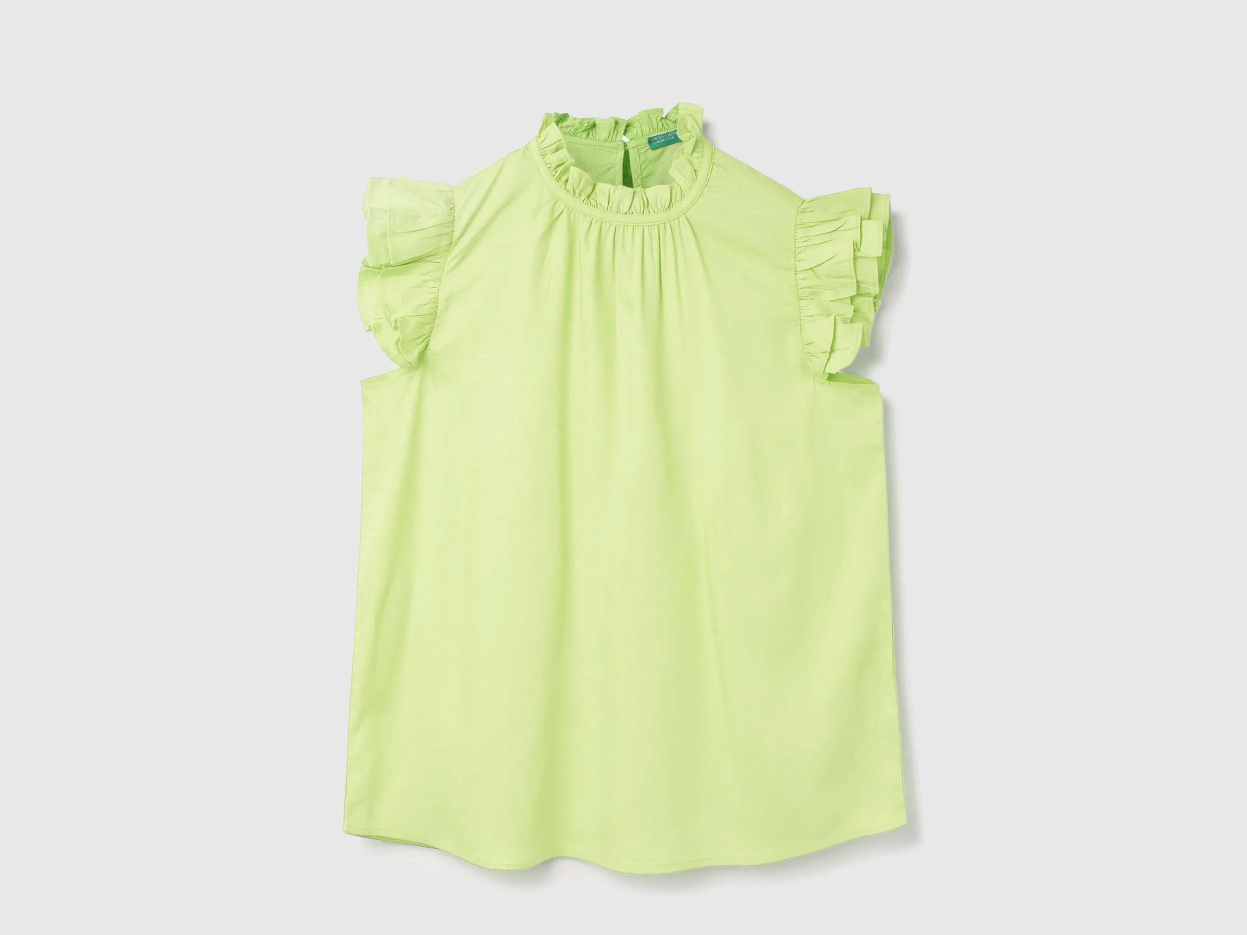 Viscose Solid Round Neck Women Tops