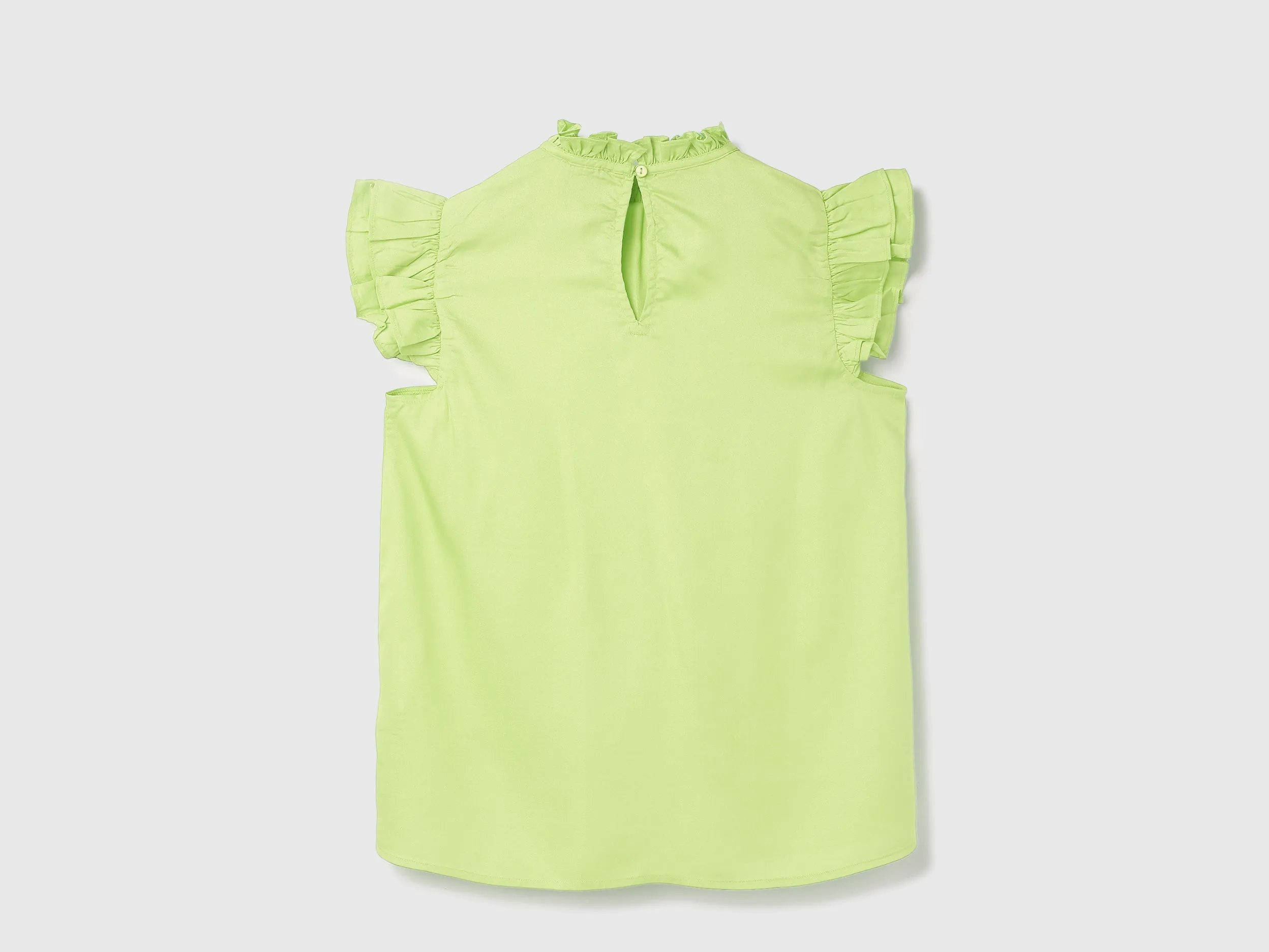 Viscose Solid Round Neck Women Tops