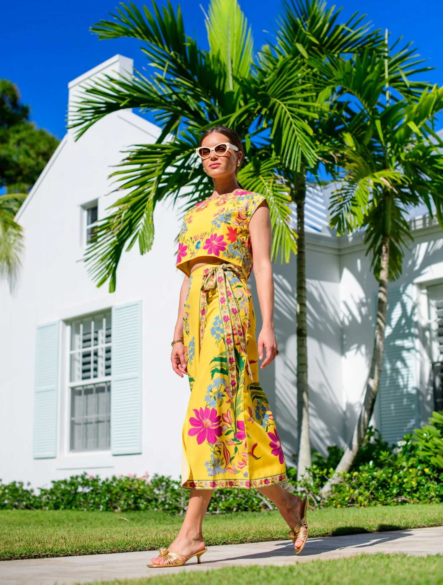 Winnifred Skirt - Tapestry Yellow