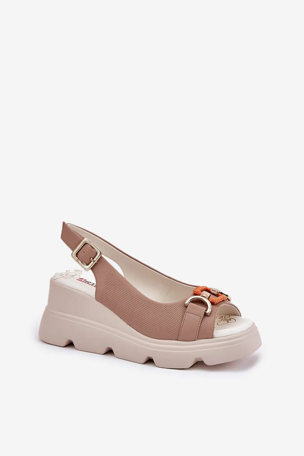 Women natural leather sandals