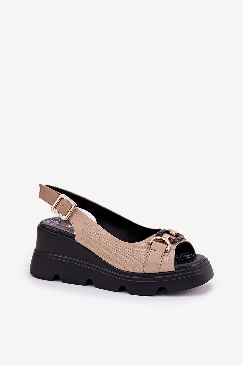 Women natural leather sandals