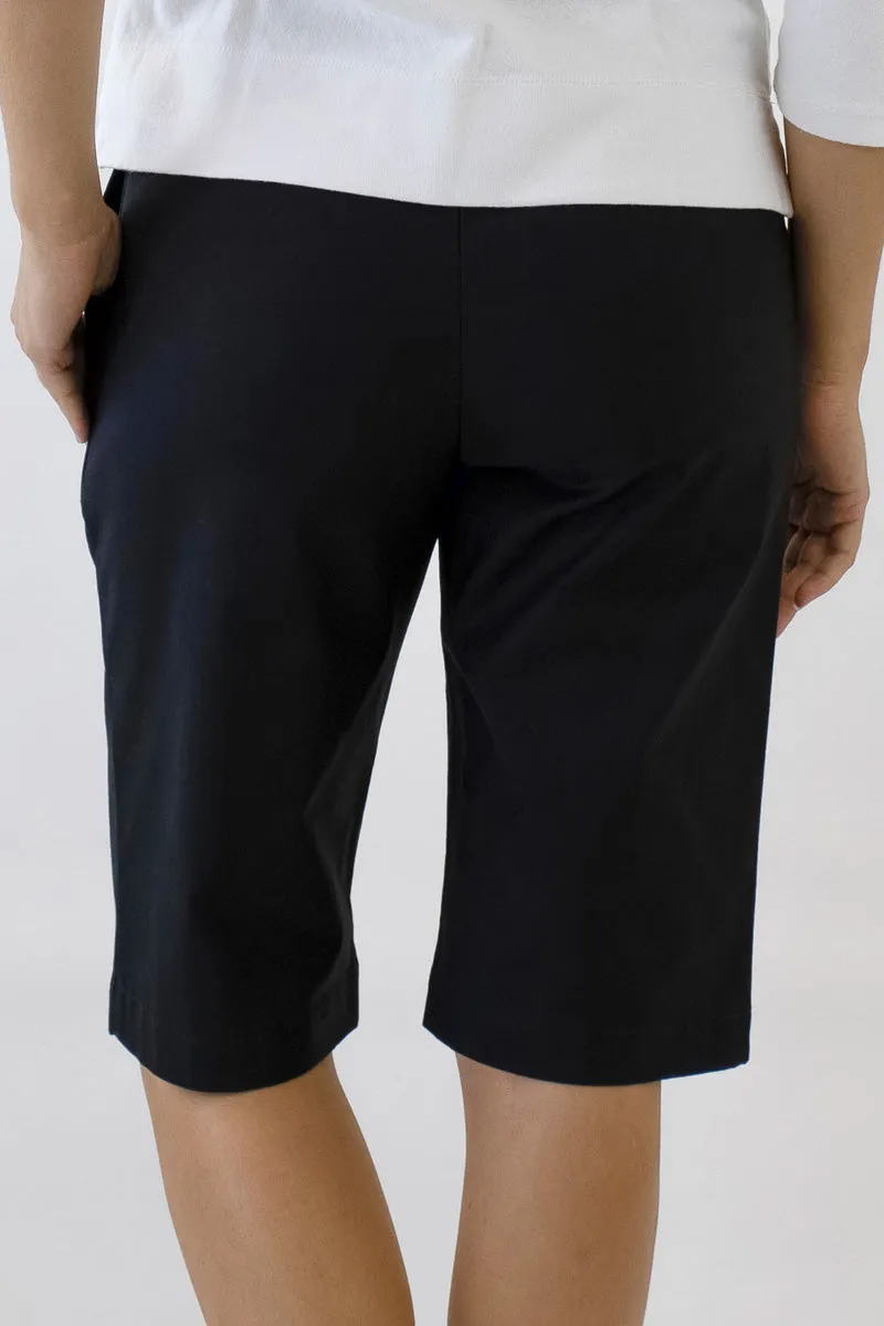 Women's Cotton Blend Shorts with Side Pockets Bedarra B-02