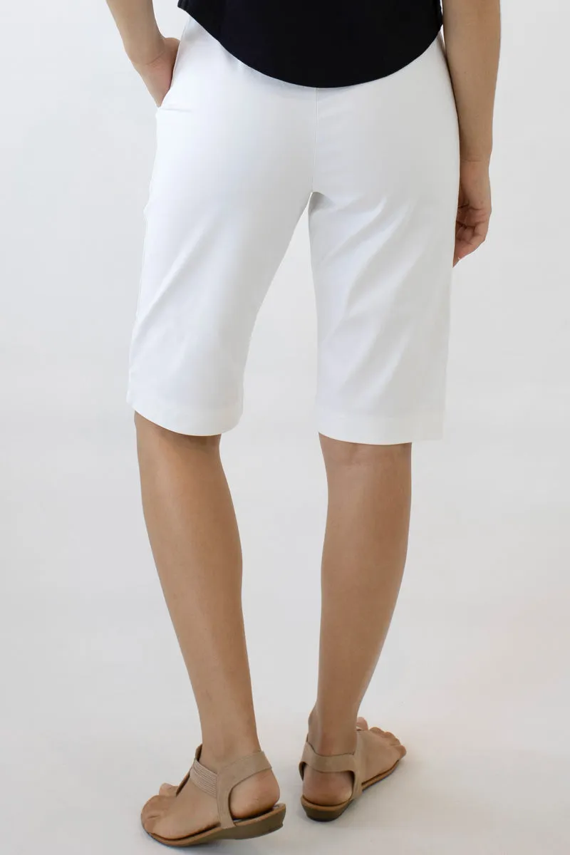Women's Cotton Blend Shorts with Side Pockets Bedarra B-02
