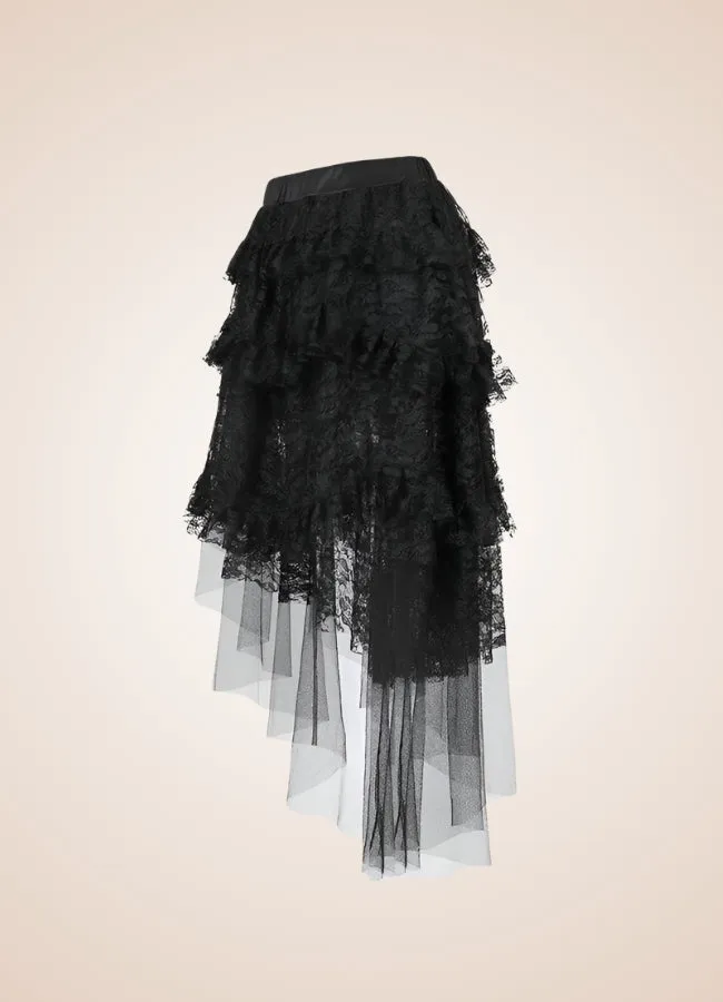 Women's Layered Floral Skirt