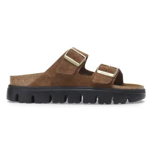 Women's Papillio Arizona Chunky Suede Leather 1028389 Color: Dark Tea/ Black