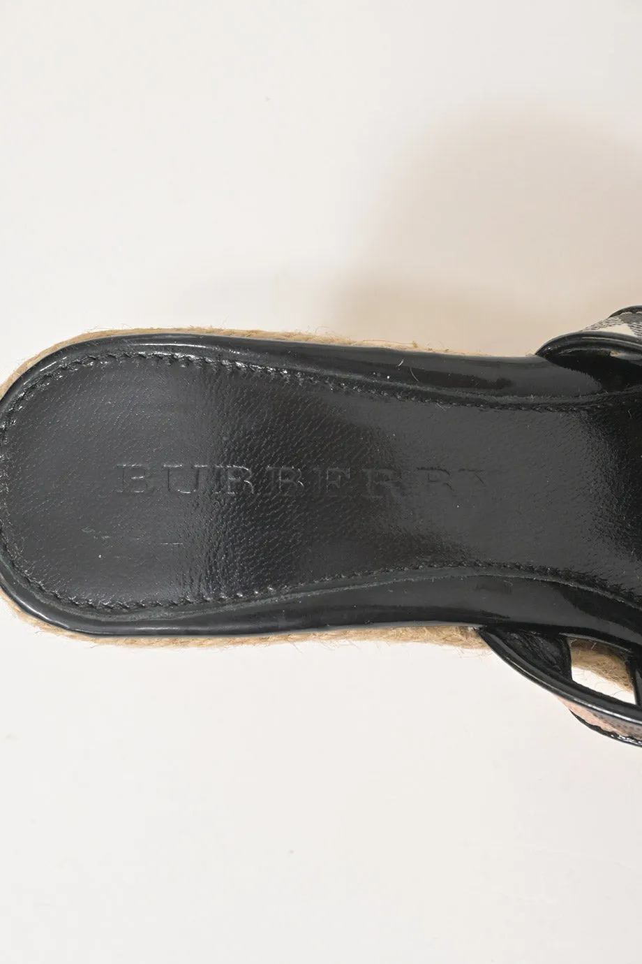 [WS7790] Burberry | Wedge Sandals
