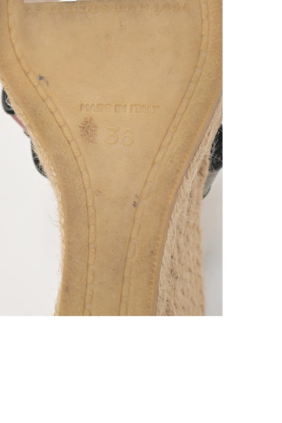 [WS7790] Burberry | Wedge Sandals