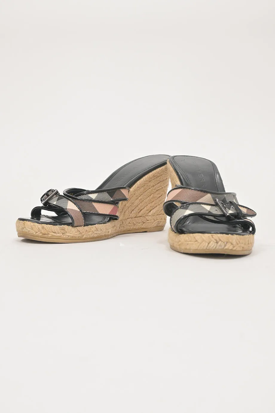 [WS7790] Burberry | Wedge Sandals