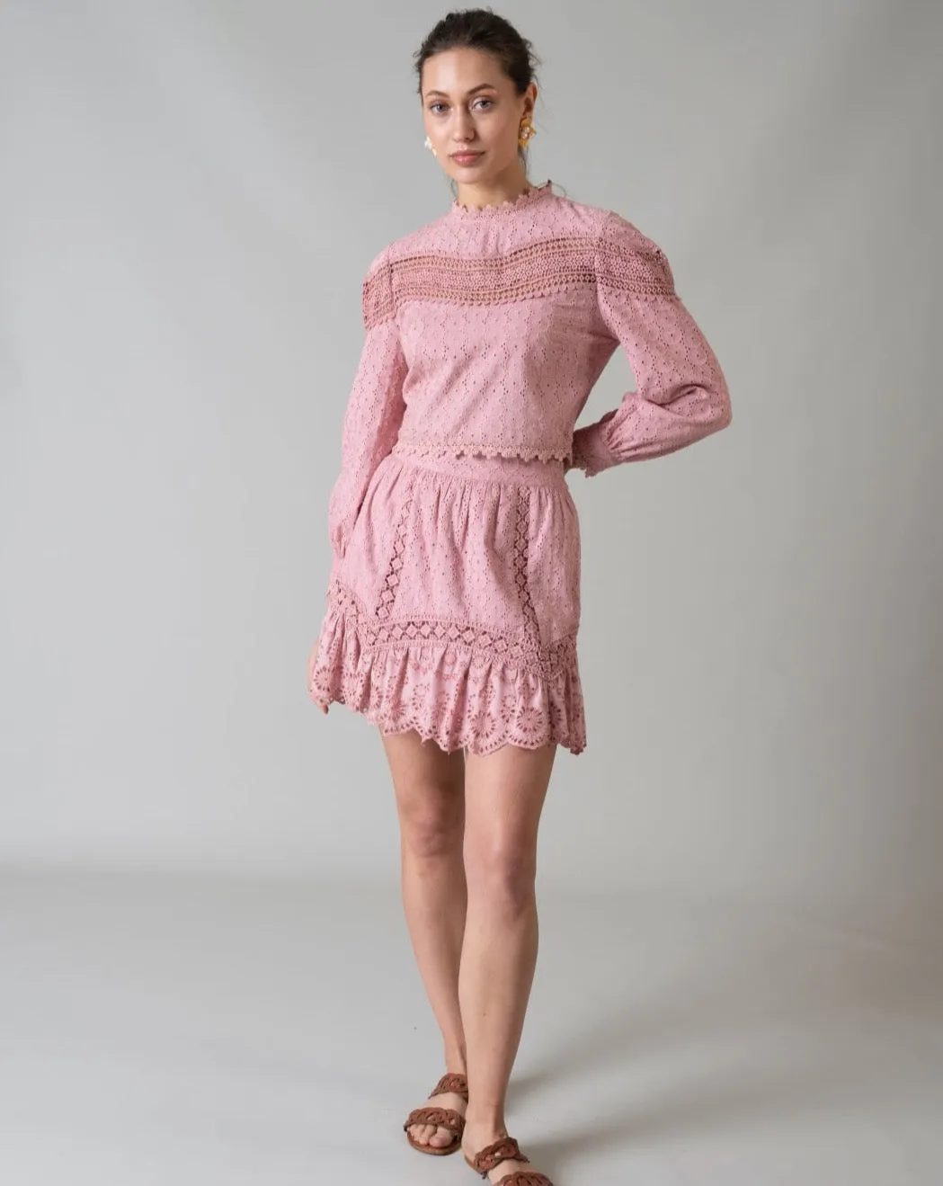 Zoe Pink Skirt