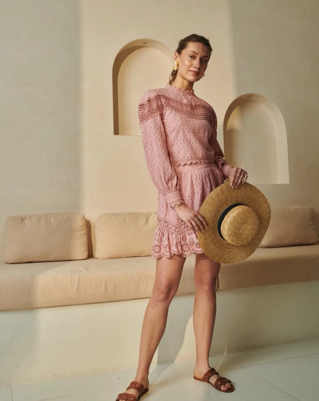 Zoe Pink Skirt