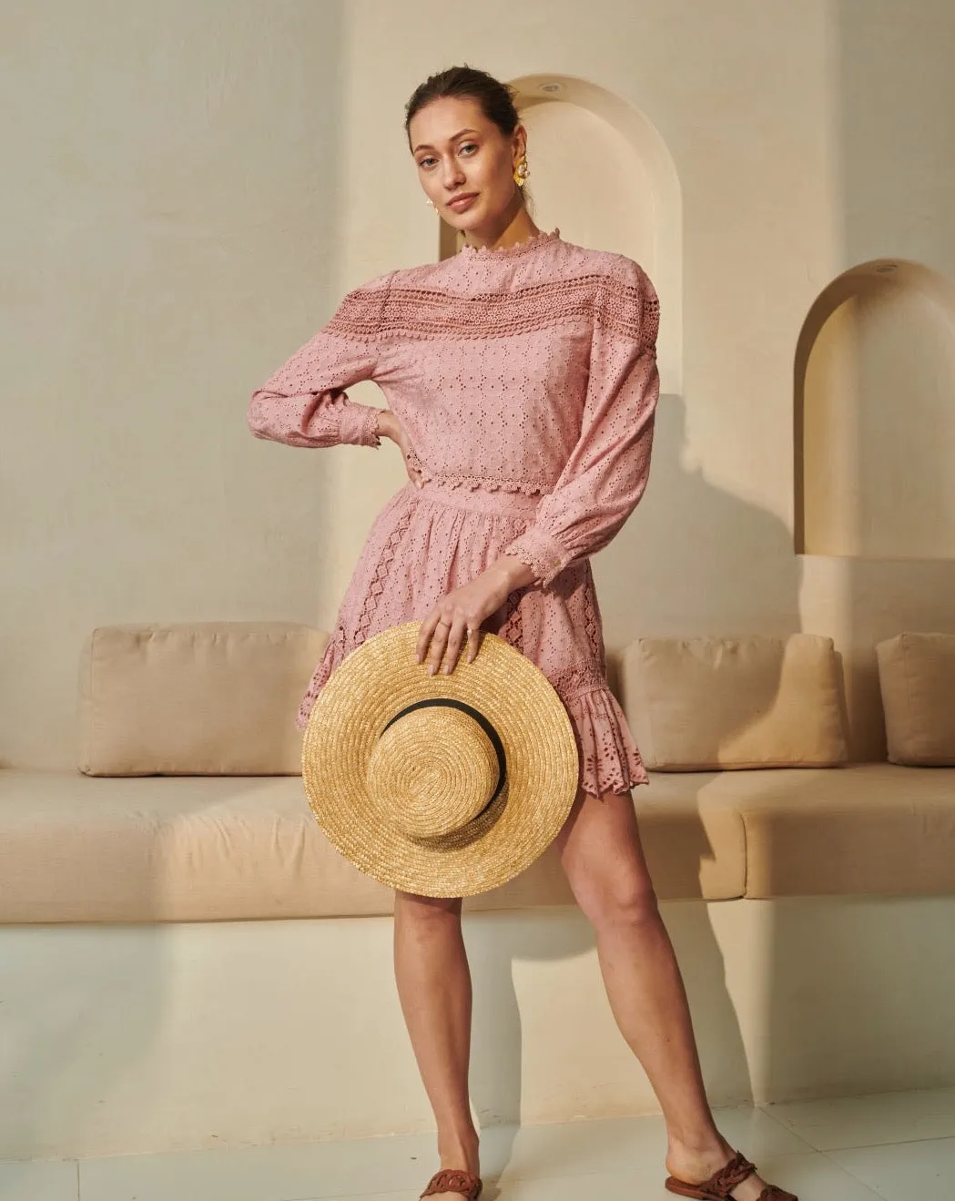 Zoe Pink Skirt